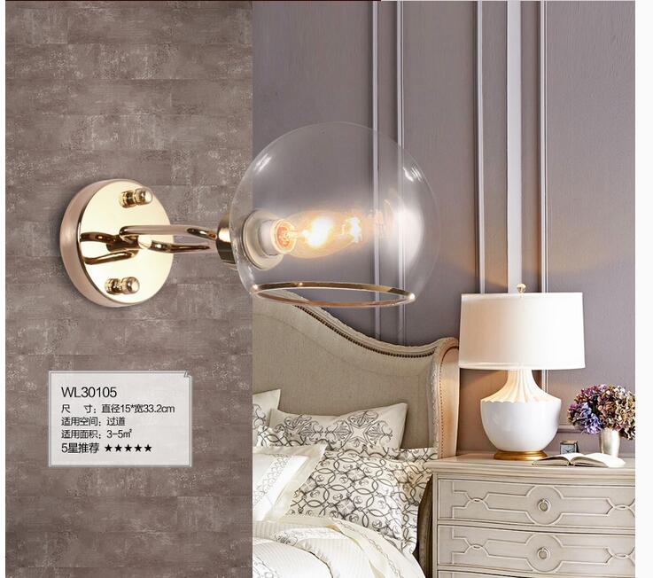 modern wall lamp bedroom kitchen mirror light cabinet luminaria lamparas applique dining restaurant wall sconce