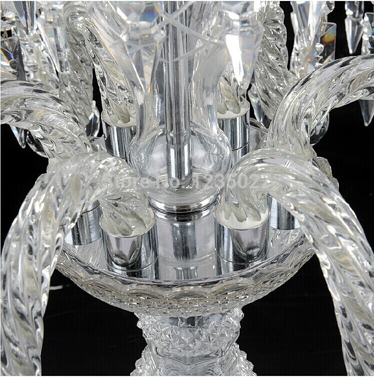 new arrival candle table lamp crystal candelabra lamps large restaurant dining room bar table lamp d590mm h770mm