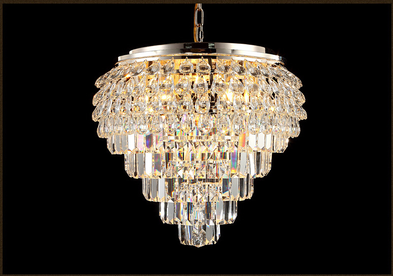 new arrival d460mm traditional k9 crystal chandelier pendant lamp ac guaranteed