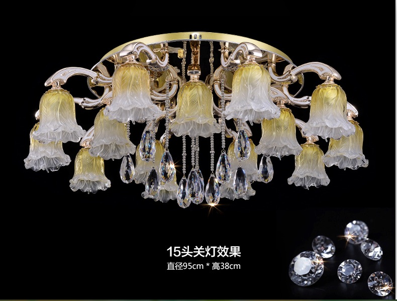 new arrival modern crystal ceiling lamp light home decorative lustres light crystal lighting fixture e14 ac guaranteed