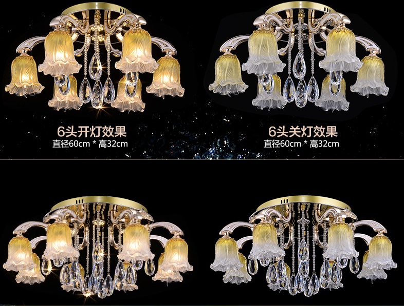 new arrival modern crystal ceiling lamp light home decorative lustres light crystal lighting fixture e14 ac guaranteed