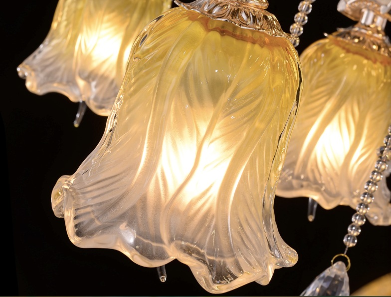 new arrival modern crystal ceiling lamp light home decorative lustres light crystal lighting fixture e14 ac guaranteed