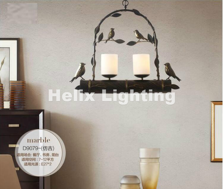 new arrival modern nordic bird pendant lamps led lamp led lustre light black gold bird pendant light dining room led bulbs