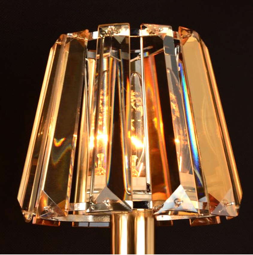 new arrival1 arm crystal wall lamp bedroom bedside lamp aisle corridor wall lights luxury crystal wall lamp