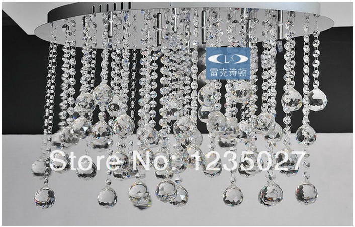 new art deco annular led crystal chandeliers guaranteed sy3040/6l l600mm w350mm h380mm