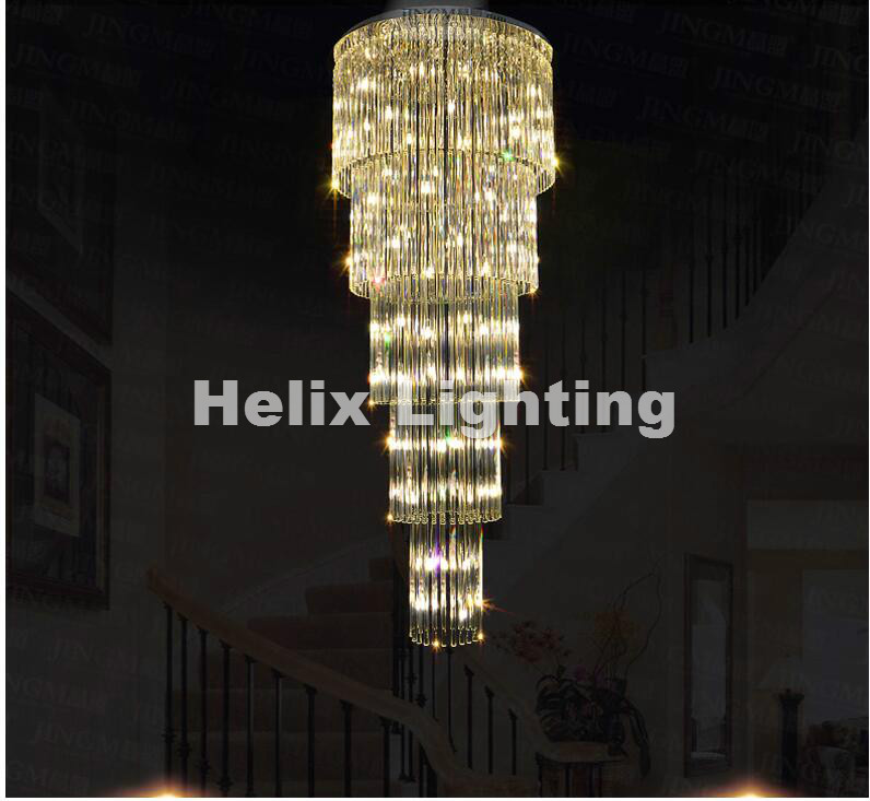 new d800mm h1900mm chrome modern el crystal chandelier pendant lamp g9 led el chandelier ac guaranteed