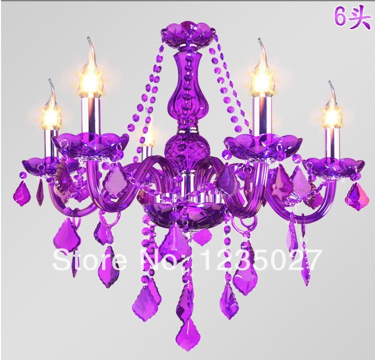 new design purple glass pendant new modern brief fashion blown glass lamps sy3025/10l d860mm h640mm