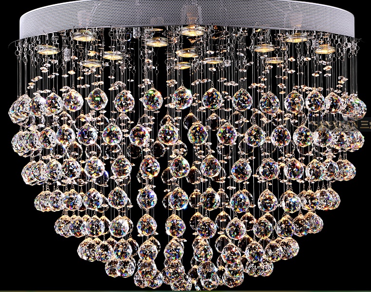 new modern crystal ceiling lights luxury led crystal light fixtures d500mm d600mm d700mm d800mm 4sizes