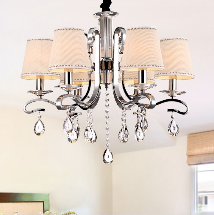 newly arrival crystal chandelier lighting lamps creative personality restaurant idyllic modern bedroom lighting