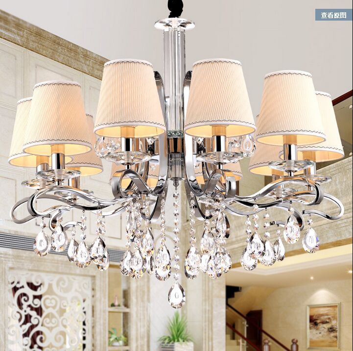 newly arrival crystal chandelier lighting lamps creative personality restaurant idyllic modern bedroom lighting