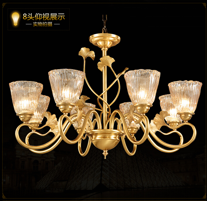 newly bronze finished antique crystal chandelier lingting luxurious brass crystal lamp lustre suspension light