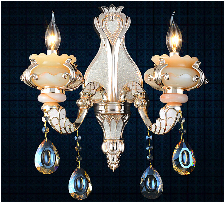 newly crystal lights crystal chandeliers pendant lamp dining room living lobby lighting e14 led candle bulb ac