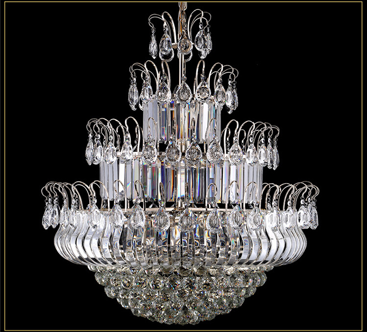 newly d800mm h900mm modern chrome k9 crystal chandelier pendant lamp e14 led el chandelier ac guaranteed