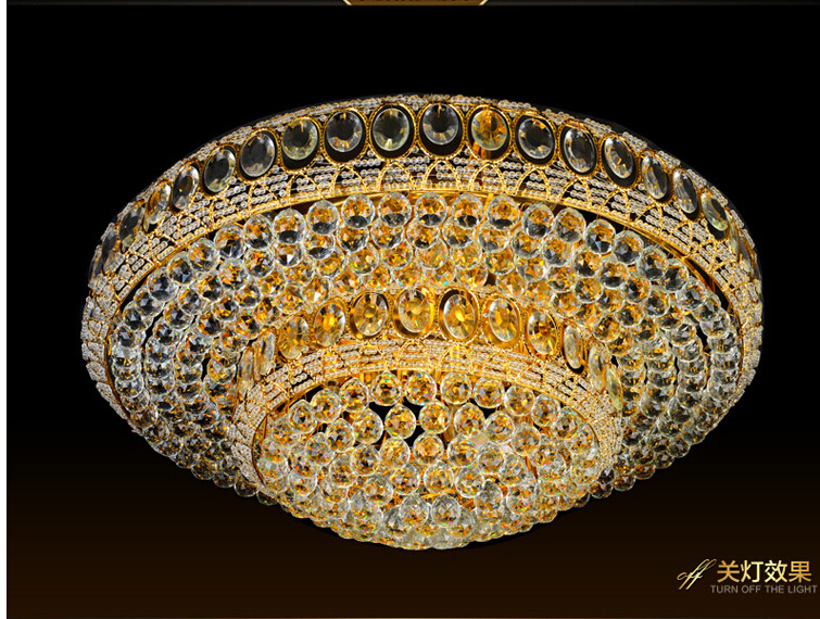 newly d800mm led crystal ceiling lamp living room lamp led ceiling bedroom restaurant corridor lighting ac85-265v