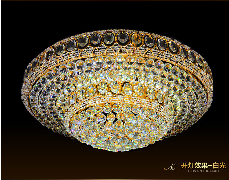 newly d800mm led crystal ceiling lamp living room lamp led ceiling bedroom restaurant corridor lighting ac85-265v