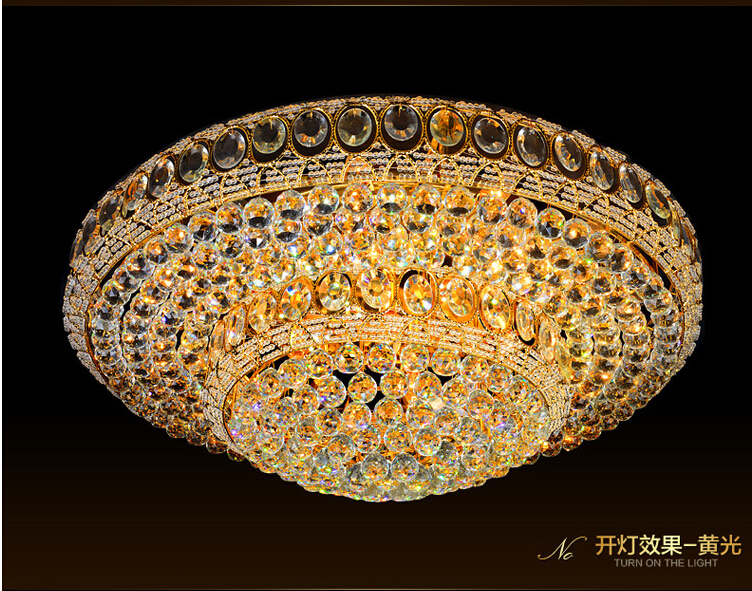 newly d800mm led crystal ceiling lamp living room lamp led ceiling bedroom restaurant corridor lighting ac85-265v