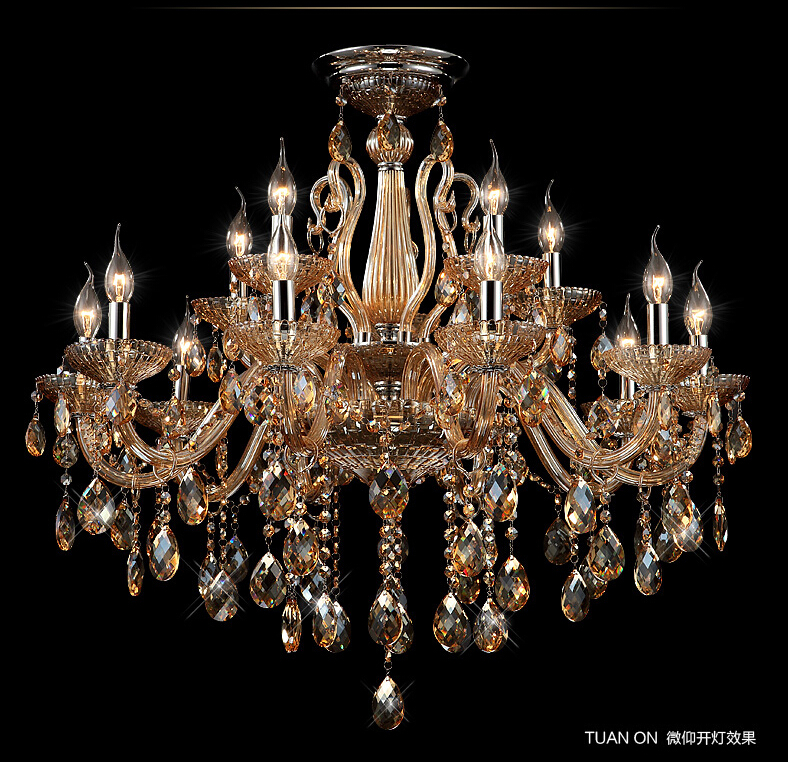 newly d900mm large crystal chandelier 10 arms luxury crystal light fashion chandelier crystal light modern large chandeliers