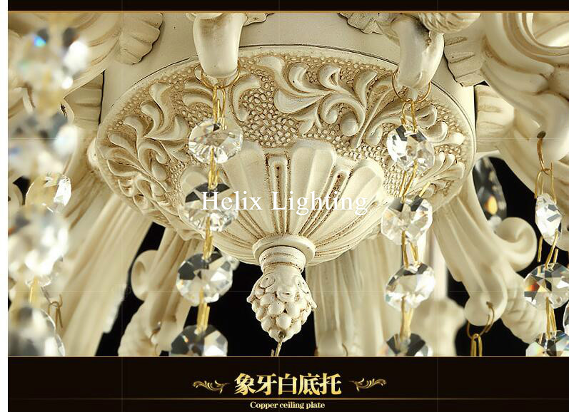 newly ivory gold crystal chandelier living room lustres decoration pendants ac chandeliers crystal home lighting indoor lighting