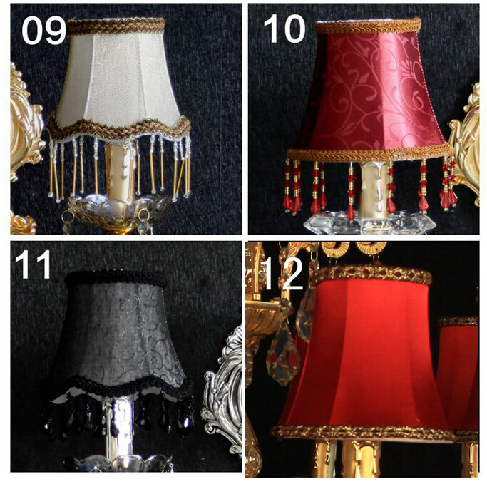 newly lamp shades chandelier discount,modern fabric lamp shades covers