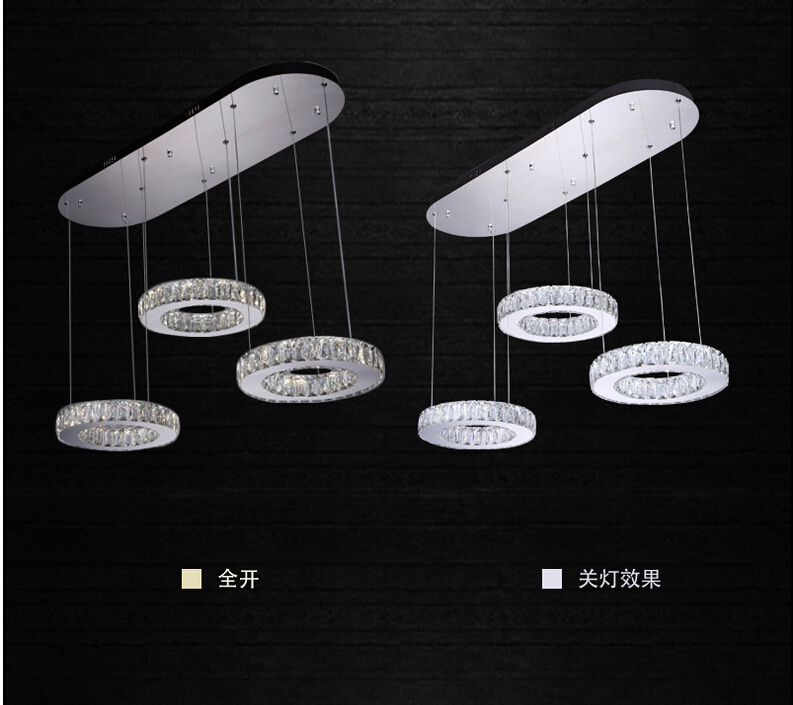 newly led crystal pendant lights for living room luminaria teto cristal ceiling lamps for home decoration