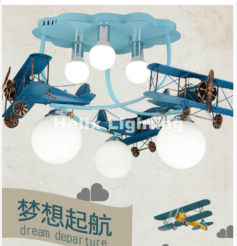 newly modern airplane led ceiling light children bedroom ceiling lamp eye protective light fixtures ac led design