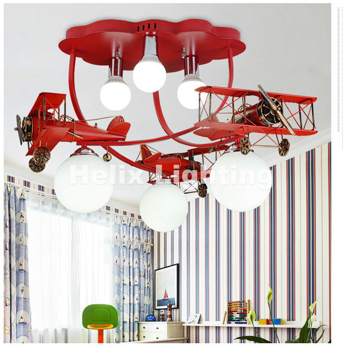 newly modern airplane led ceiling light children bedroom ceiling lamp eye protective light fixtures ac led design