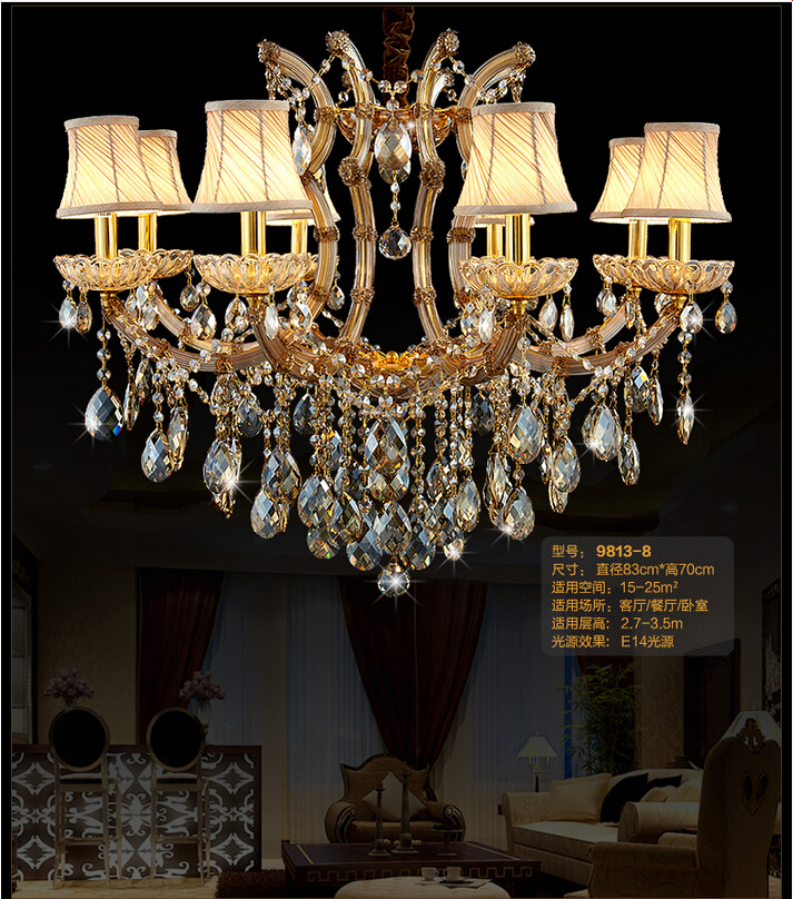 newly modern gold k9 crystal chandeliers light ceiling chandelier fixtures for dining room bedroom lighting ac guaranteed