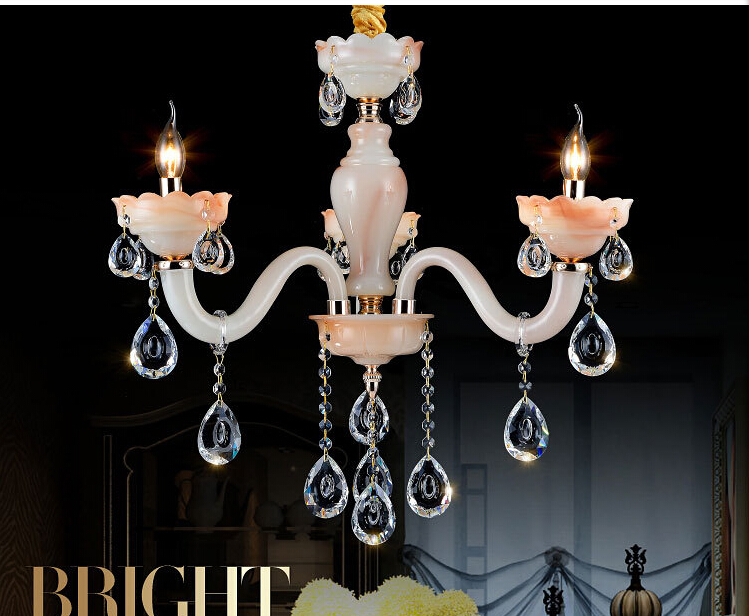 newly nature jade chandeliers light modern crystal light chandelier crystal chandelier ac guaranteed