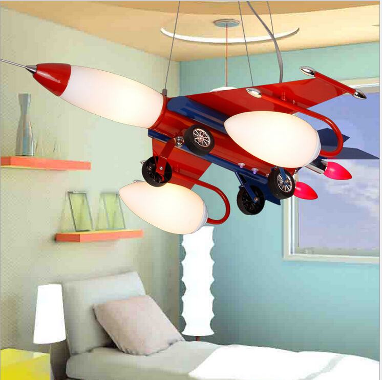 red led children lamp plane design children room lamp children bedroom light aircraft led ceiling lamps lighting