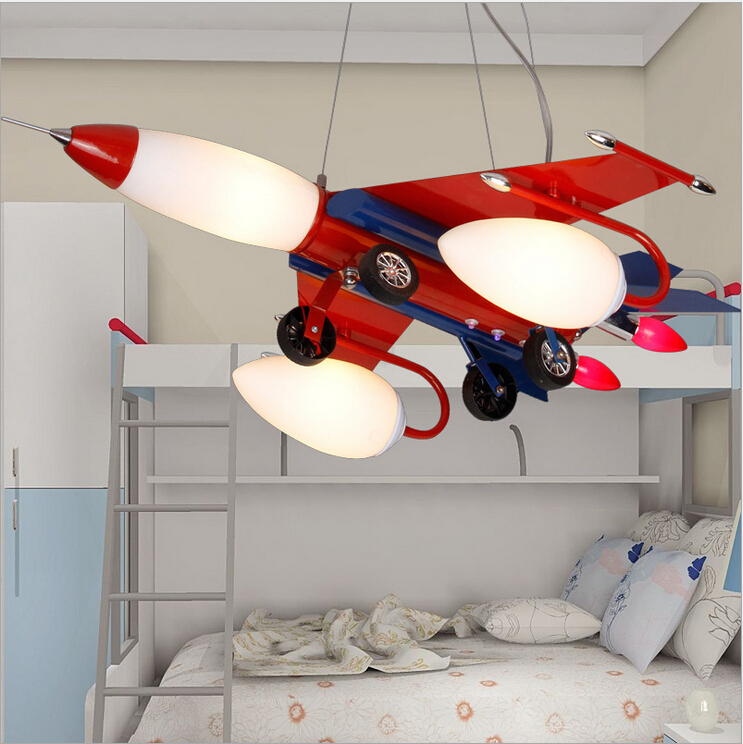 red led children lamp plane design children room lamp children bedroom light aircraft led ceiling lamps lighting