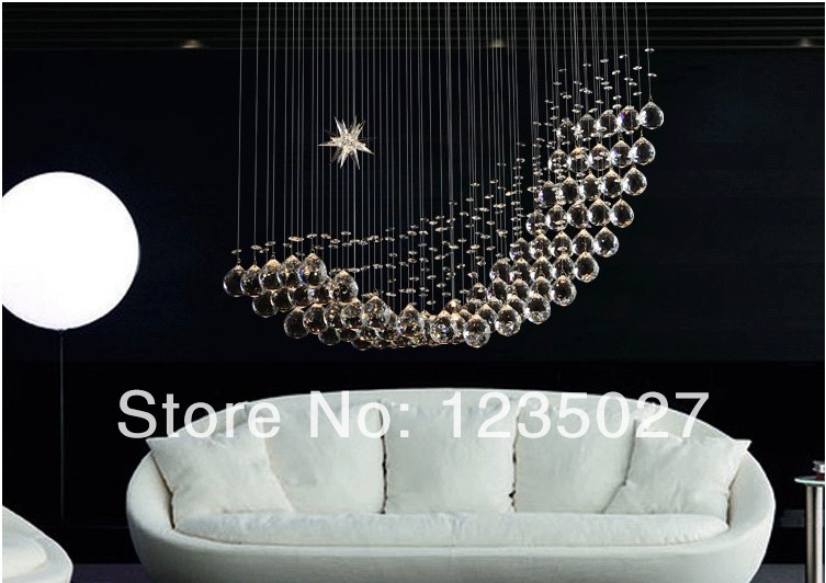 selling 2014 fashion design whole clear crystal ceiling lighting sy3058/4l l700*w200*h800mm