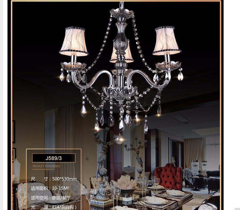 smoked k9 crystal chandelier lustre crystal chandeliers lustres de cristal chandelier led lampshades included