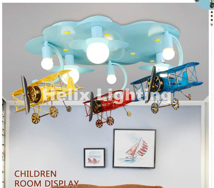 surface mounted children ceiling lighting children ceiling lamps kids bedroom decoration light e27 ac light source