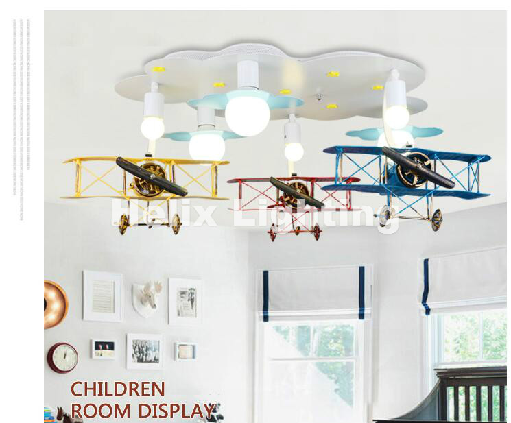 surface mounted children ceiling lighting children ceiling lamps kids bedroom decoration light e27 ac light source