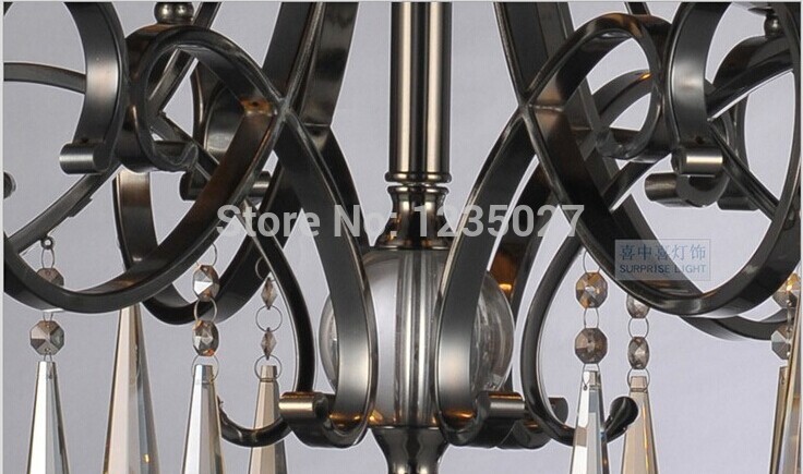 sy4283/8l d800mm h700mm new arrival modern crystal chandelier light fixtures guaranteed +fast !