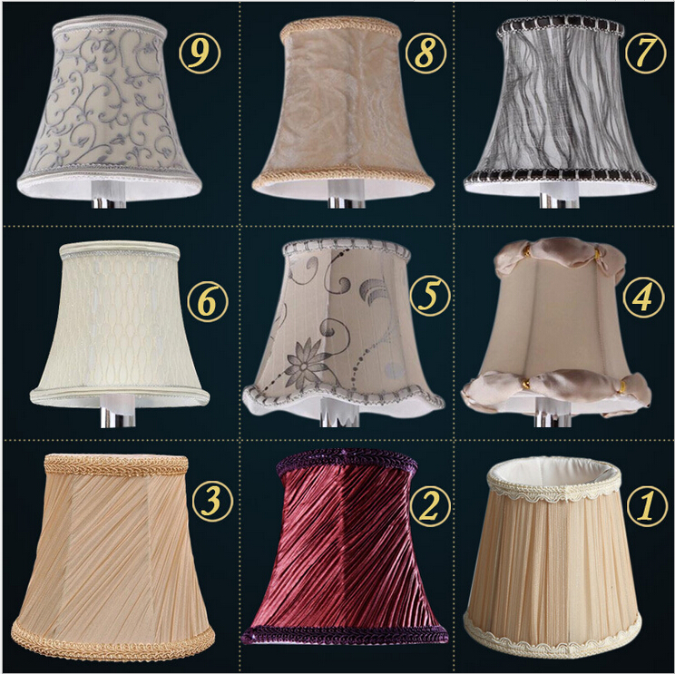 t85mm b120mm h110mm lamp shades chandelier lamp covers,modern fabric lamp shades covers