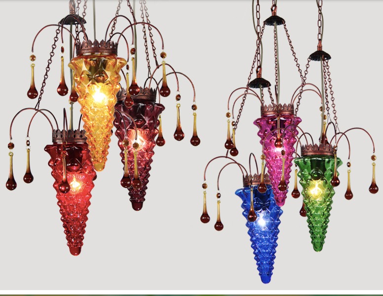 tiffany bohemian mediterranean e27 d300mm glass pendant light tiffany vintage painted glass pendant lamp