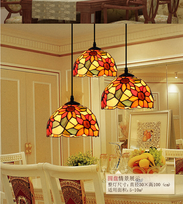 tiffany pendant light 3l design vintage novelty creative tiffany pendant light hanging lamp glass lampshade pendant lighting