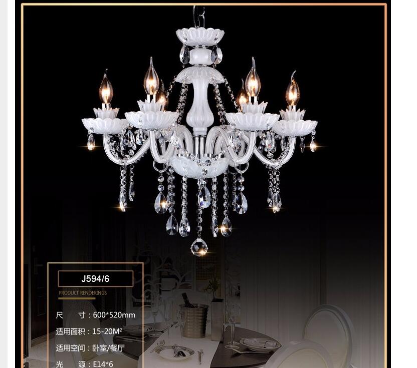 white k9 crystal chandelier lustre crystal chandeliers lustres de cristal chandelier led ac guaranteed