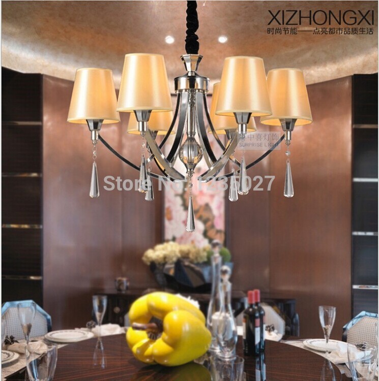 whole modern simple chandelier light fixture sy4284/6l d650mm h600mm design guaranteed +fast !